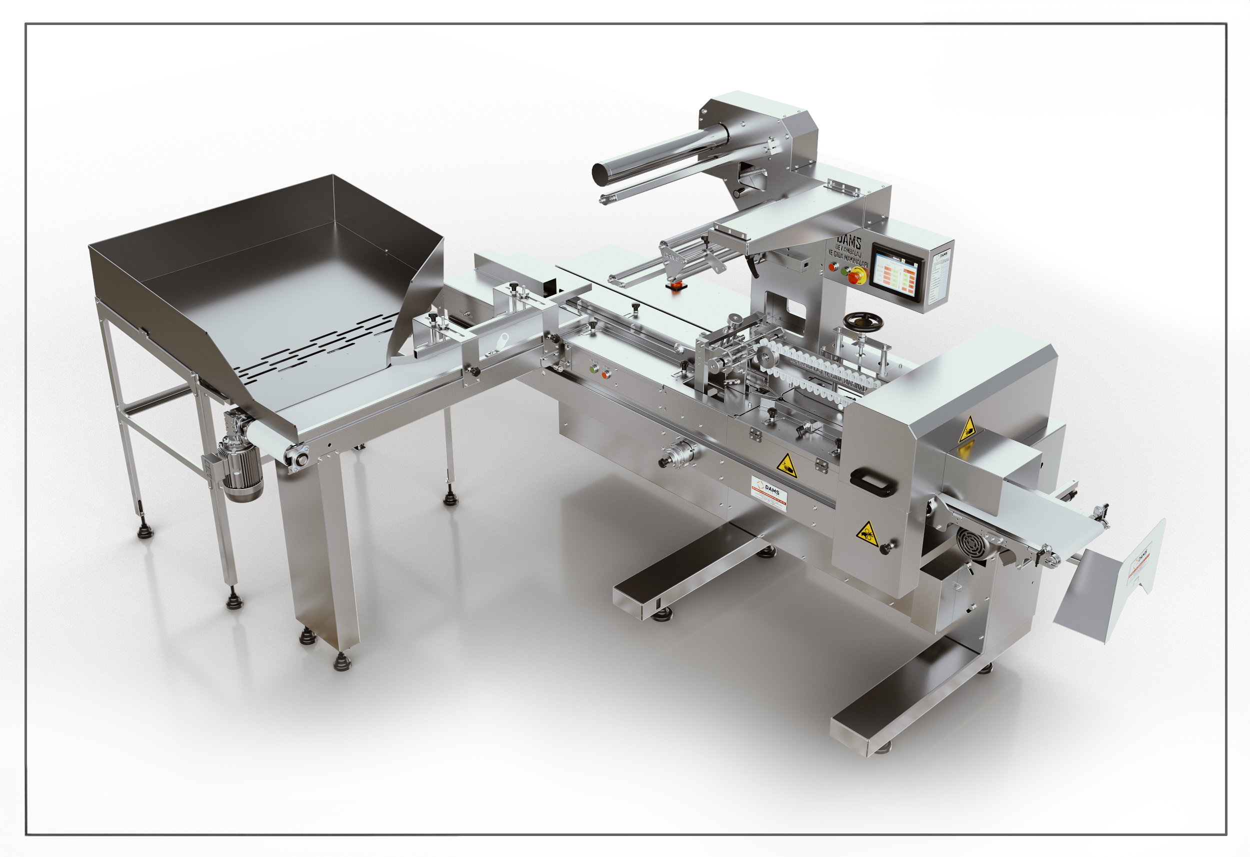 DAMS Roll Bread Packaging Machine DRPM-11